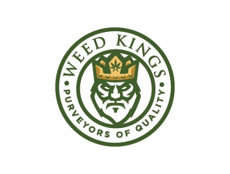 Weed Kings logo design by Lovoos