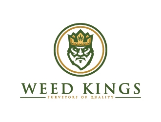 Weed Kings logo design by Lovoos