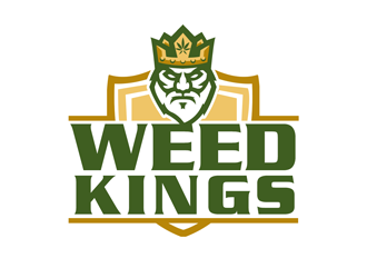 Weed Kings logo design by kunejo
