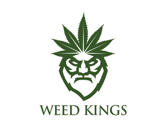 Weed Kings logo design by logolady