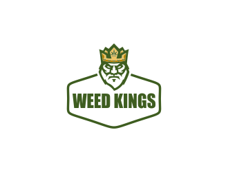 Weed Kings logo design by giphone