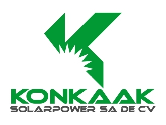 Konkaak Solarpower SA de CV logo design by mckris