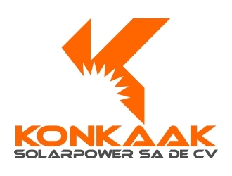 Konkaak Solarpower SA de CV logo design by mckris
