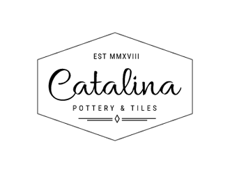 Catalina Pottery & Tile Co.  logo design by Coolwanz