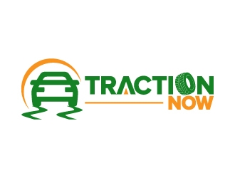 Traction Now logo design by jaize