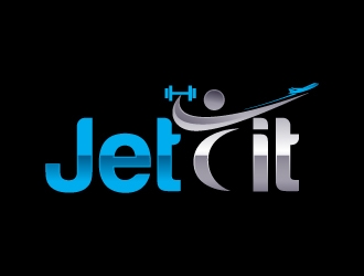 Jetfit logo design by Aelius