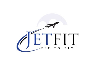 Jetfit logo design by sanworks