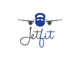 Jetfit logo design by sanworks