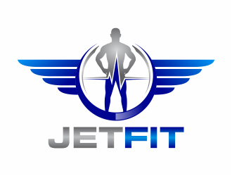 Jetfit logo design by mutafailan