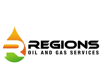 Regions Oil and Gas Services logo design by PMG