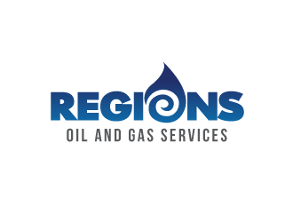 Regions Oil and Gas Services logo design by PRN123