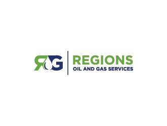 Regions Oil and Gas Services logo design by GRB Studio