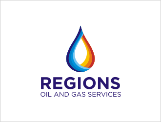 Regions Oil and Gas Services logo design by bunda_shaquilla