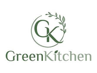 G K  logo design by jaize