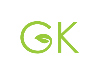 G K  logo design by scolessi
