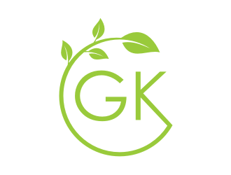 G K  logo design by scolessi