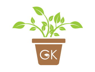 G K  logo design by scolessi