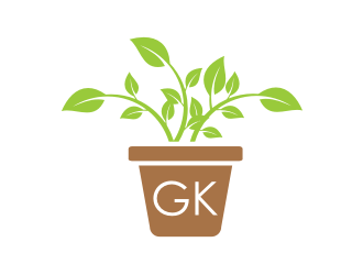 G K  logo design by scolessi