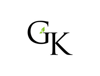 G K  logo design by asyqh