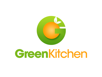 G K  logo design by kunejo