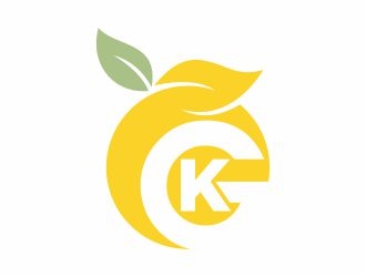 G K  logo design by 48art