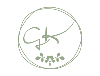 G K  logo design by afra_art