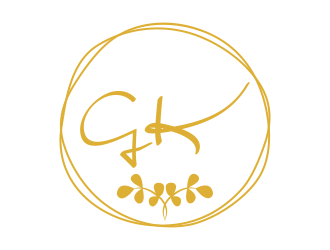 G K  logo design by afra_art