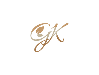 G K  logo design by PRN123