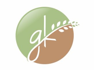 G K  logo design by 48art