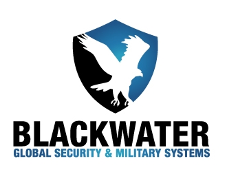 Blackwater Global Security & Military Systems logo design by PMG