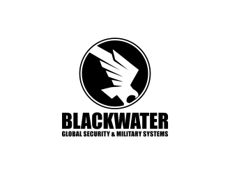 Blackwater Global Security & Military Systems logo design by akhi
