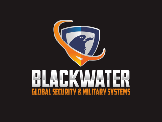 Blackwater Global Security & Military Systems logo design by YONK