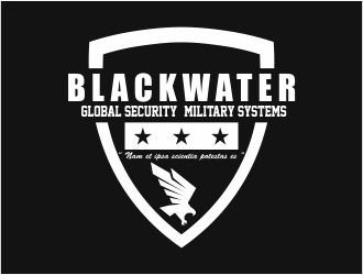 Blackwater Global Security & Military Systems logo design by 48art