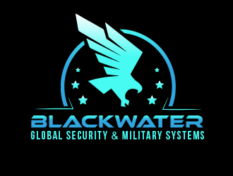Blackwater Global Security & Military Systems logo design by BeDesign