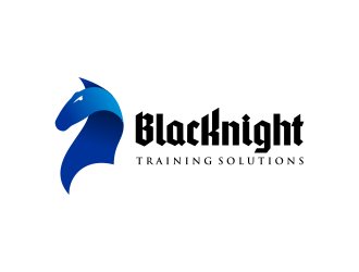 BlacKnight Training Solutions logo design by ekitessar