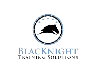 BlacKnight Training Solutions logo design by rykos
