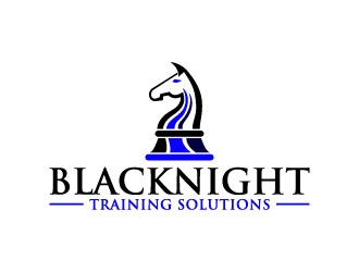 BlacKnight Training Solutions logo design by pixalrahul