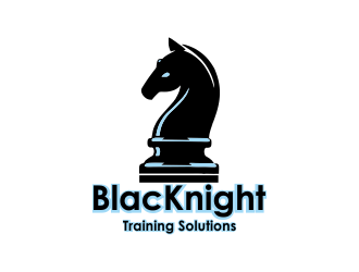 BlacKnight Training Solutions logo design by sikas