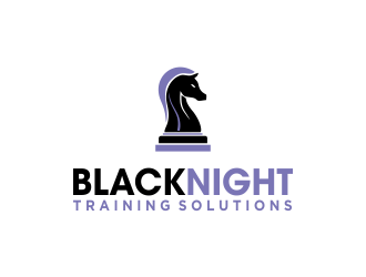 BlacKnight Training Solutions logo design by oke2angconcept