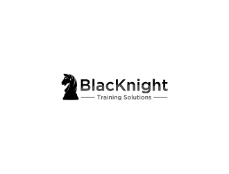BlacKnight Training Solutions logo design by dibyo