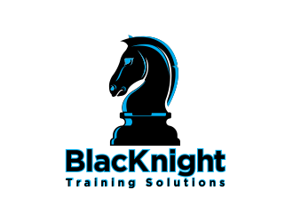 BlacKnight Training Solutions logo design by evdesign