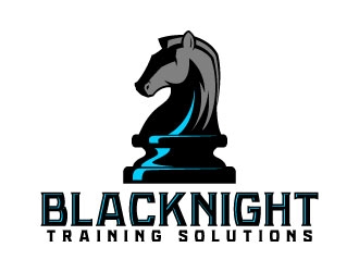 BlacKnight Training Solutions logo design by daywalker