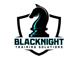 BlacKnight Training Solutions logo design by daywalker