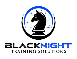 BlacKnight Training Solutions logo design by Aelius