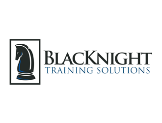 BlacKnight Training Solutions logo design by kunejo