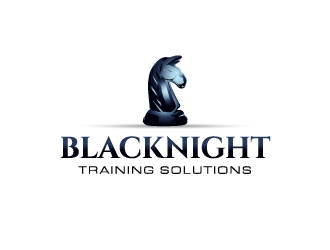 BlacKnight Training Solutions logo design by PRN123