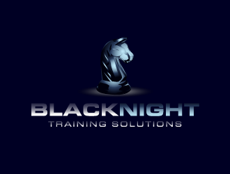 BlacKnight Training Solutions logo design by PRN123