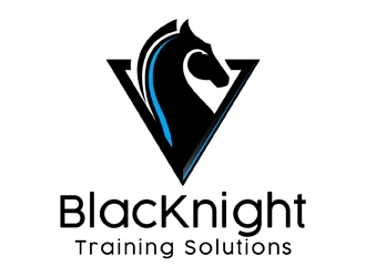 BlacKnight Training Solutions logo design by neonlamp