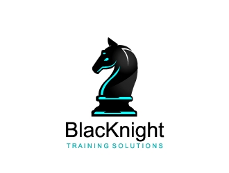 BlacKnight Training Solutions logo design by samuraiXcreations