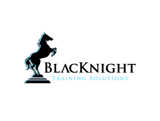 BlacKnight Training Solutions logo design by torresace